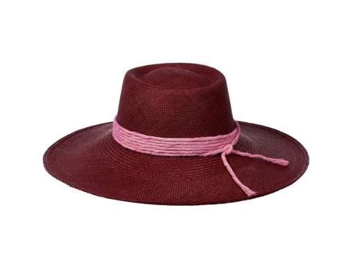 Firenze - Burgundy Hat – Vivid Chill