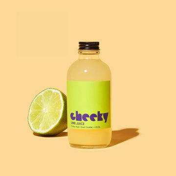 100% Lime Juice - 4oz Pantry Cheeky Cocktails 