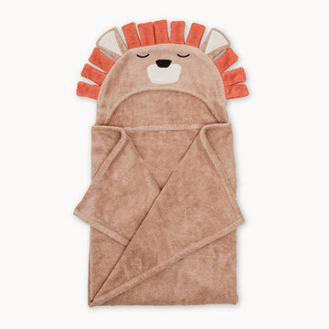 Bamboo Lion Hooded Towel for Kids Mini Chill Natemia 