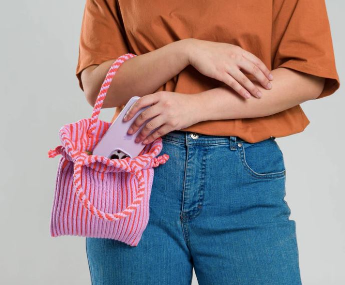 Candy Stripe Mini Tote Mini Chill Verloop 