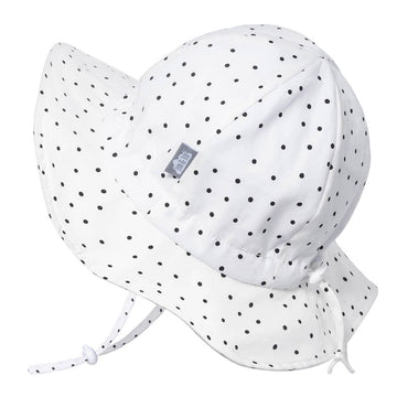 Cotton Floppy Sun Hat - Dots Mini Chill Jan & Jul 