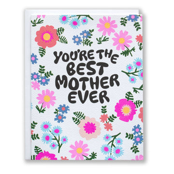 Disco Flowers Best Mother Ever Card Greeting & Note Cards Banquet Workshop 