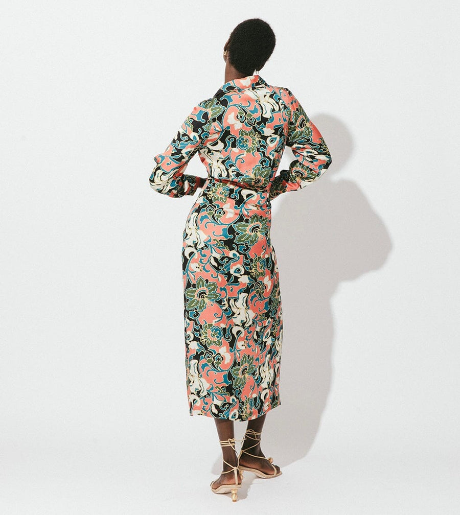 Edna MIDI Dress Gypsy Bloom Clothing Cleobella 