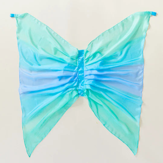 Fairy Wings - 100% Silk Dress-Up For Pretend Play Mini Chill Sarah’s Silks Sea 