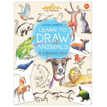 Learn to Draw Animals Art Book Mini Chill eeBoo 