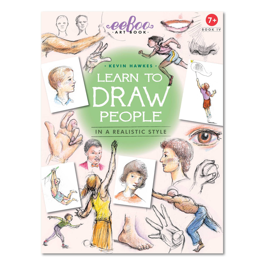 Learn to Draw People Art Book Mini Chill eeBoo 