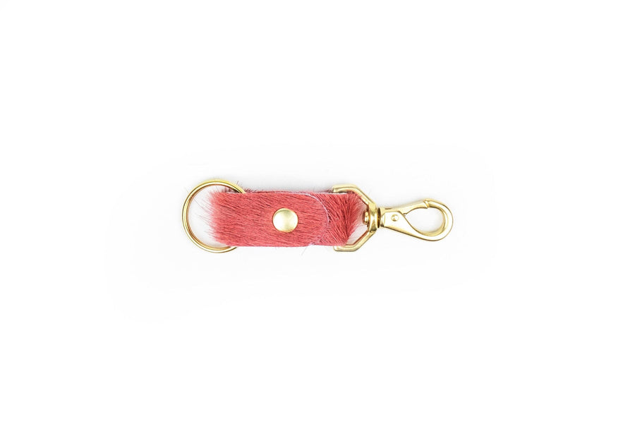 Leather Keychain Accessories Primecut Lychee 