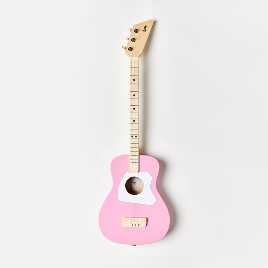 Loog Pro Acoustic Pro Acoustic Guitars Loog Guitars Pink 