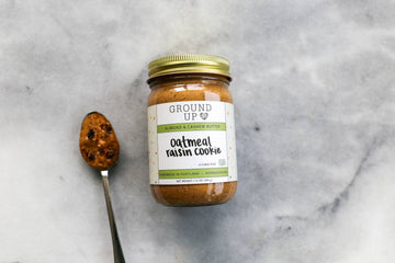 Oatmeal Raisin Cookie Nut Butter 12oz Pantry Ground Up PDX 