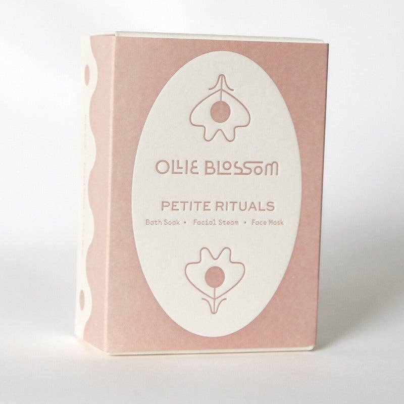 Petite Rituals - Bath Soak, Facial Steam, Face Mask Set Skincare Ollie Blossom 