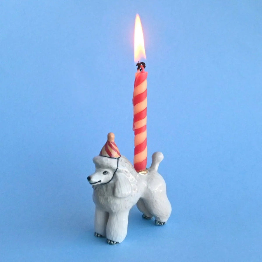 Porcelain Cake Toppers Home Camp Hollow Poodle 