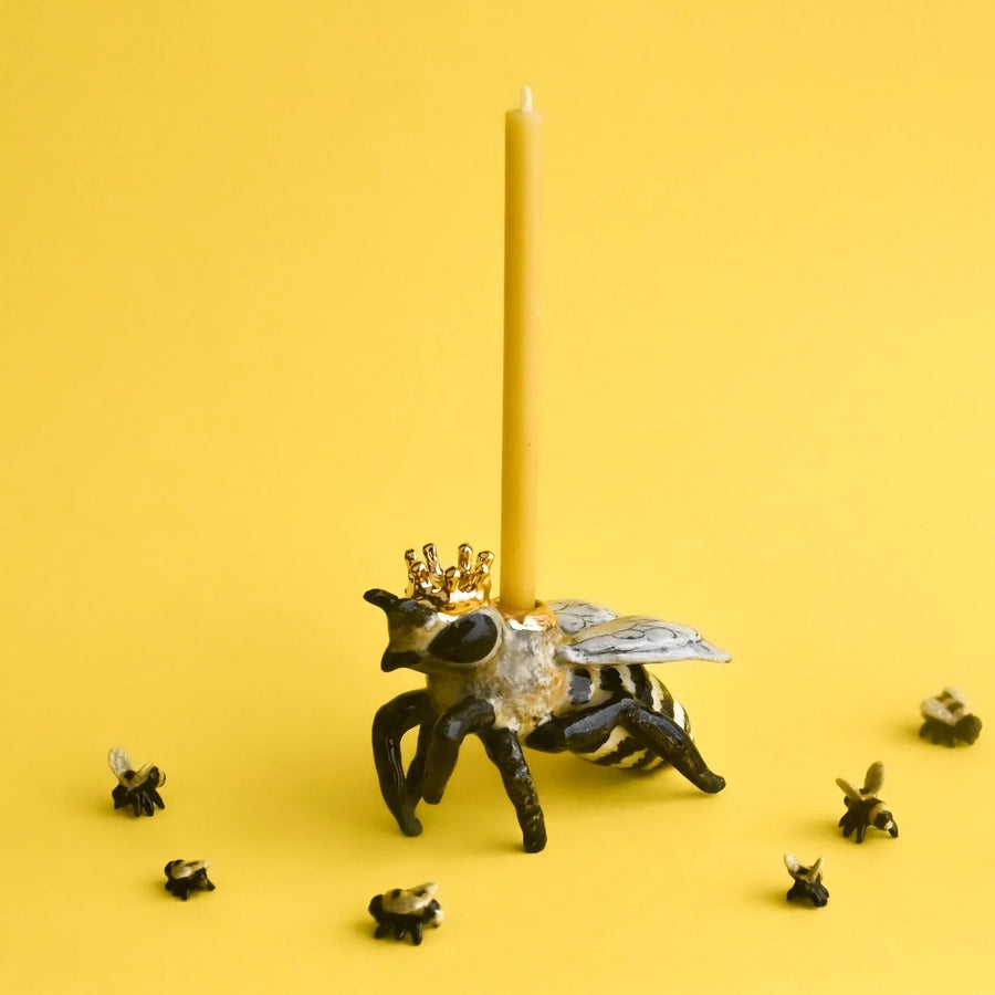 Porcelain Cake Toppers Home Camp Hollow Queen Bee 
