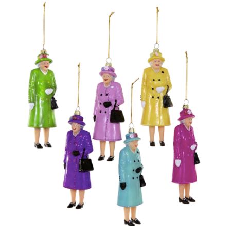 Queen Elizabeth Ornament Home Decor Cody Foster Green 