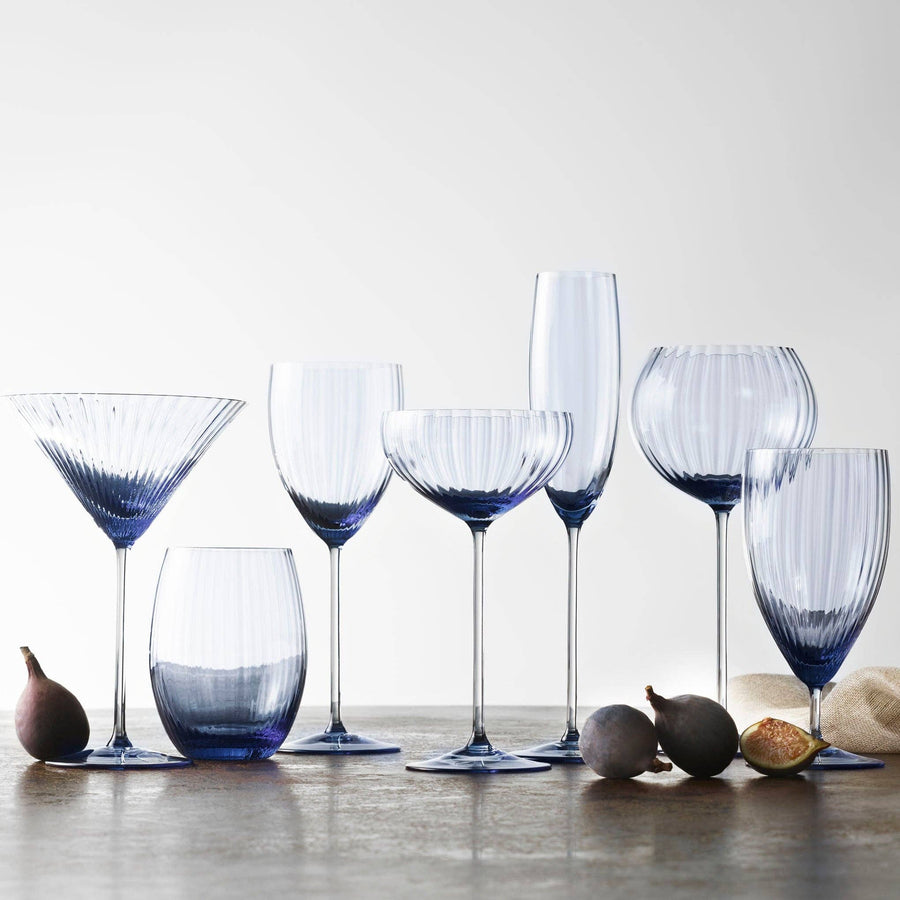 Quinn Ocean White Wine Glasses Set/2 Tabletop Caskata 