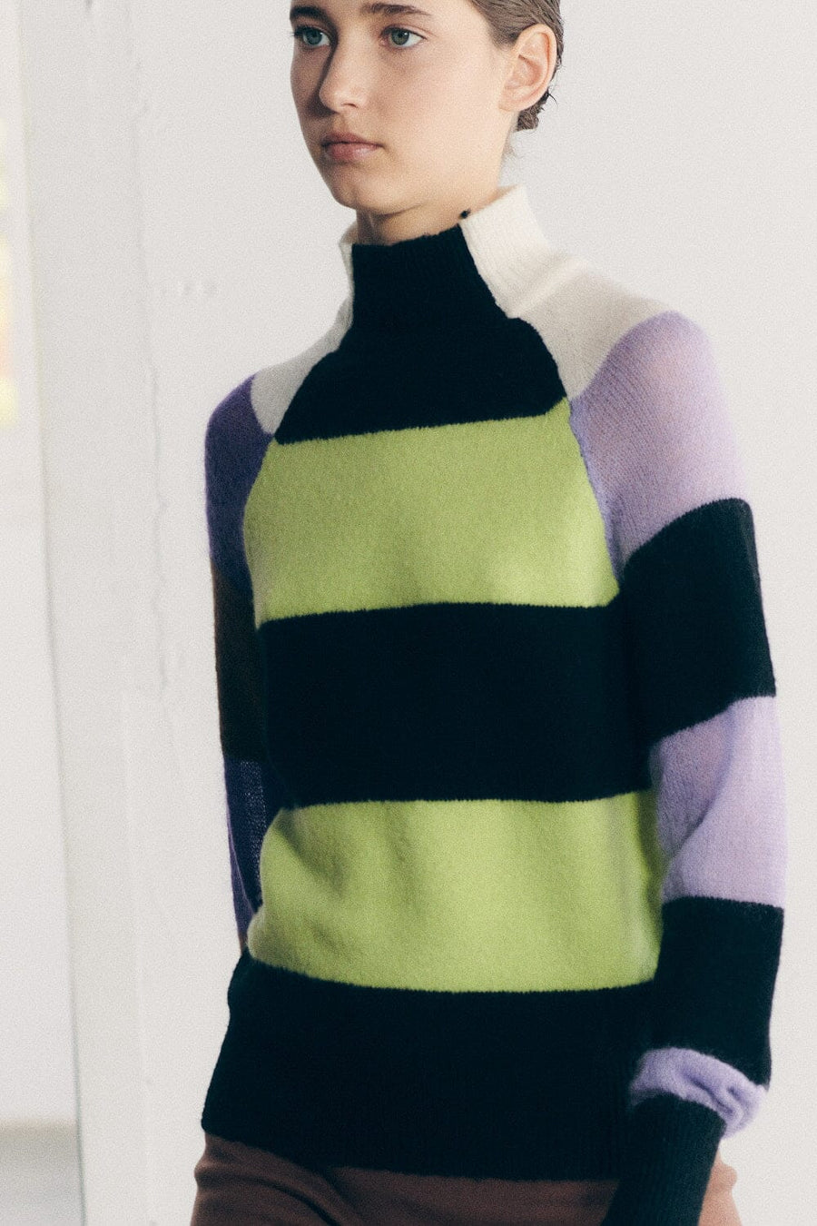 Raglan sleeve turtleneck jumper Clothing Sita Murt 