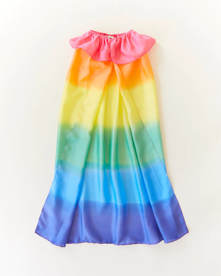 Rainbow Silk Cape Mini Chill Sarah’s Silks 