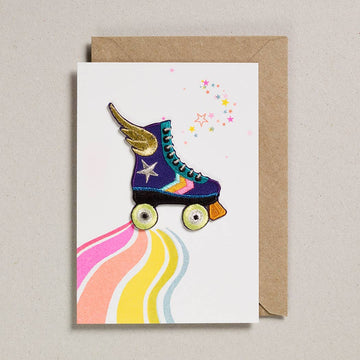 Rainbow Skate Patch Card Petra Boase Ltd 