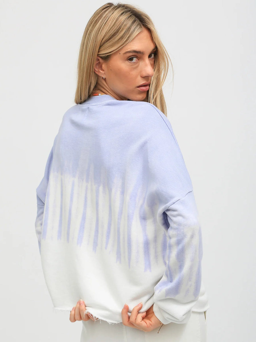 Rylan Sweatshirt Lavender Cloud Clothing Electric & Rose 