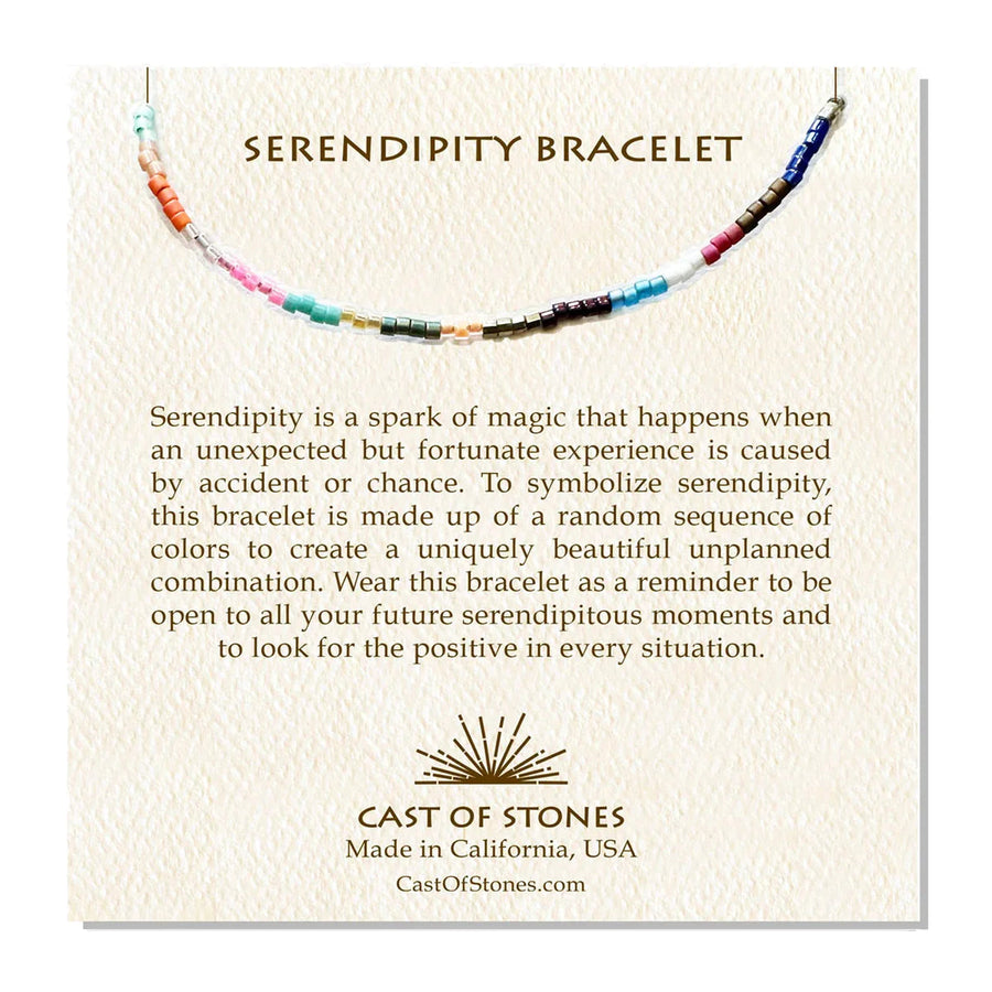 Serendipity Bracelet - Bright Jewelry Cast of Stones 