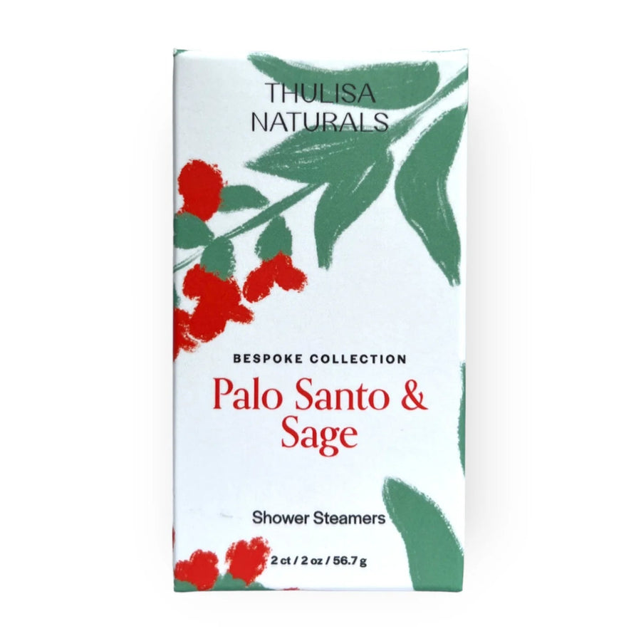 Shower Steamers - 2 pack Skincare Thulisa Naturals Palo Santo & Sage 