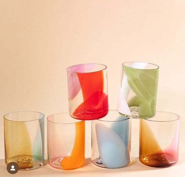 Splash Cup Tabletop Bow Glass Works 