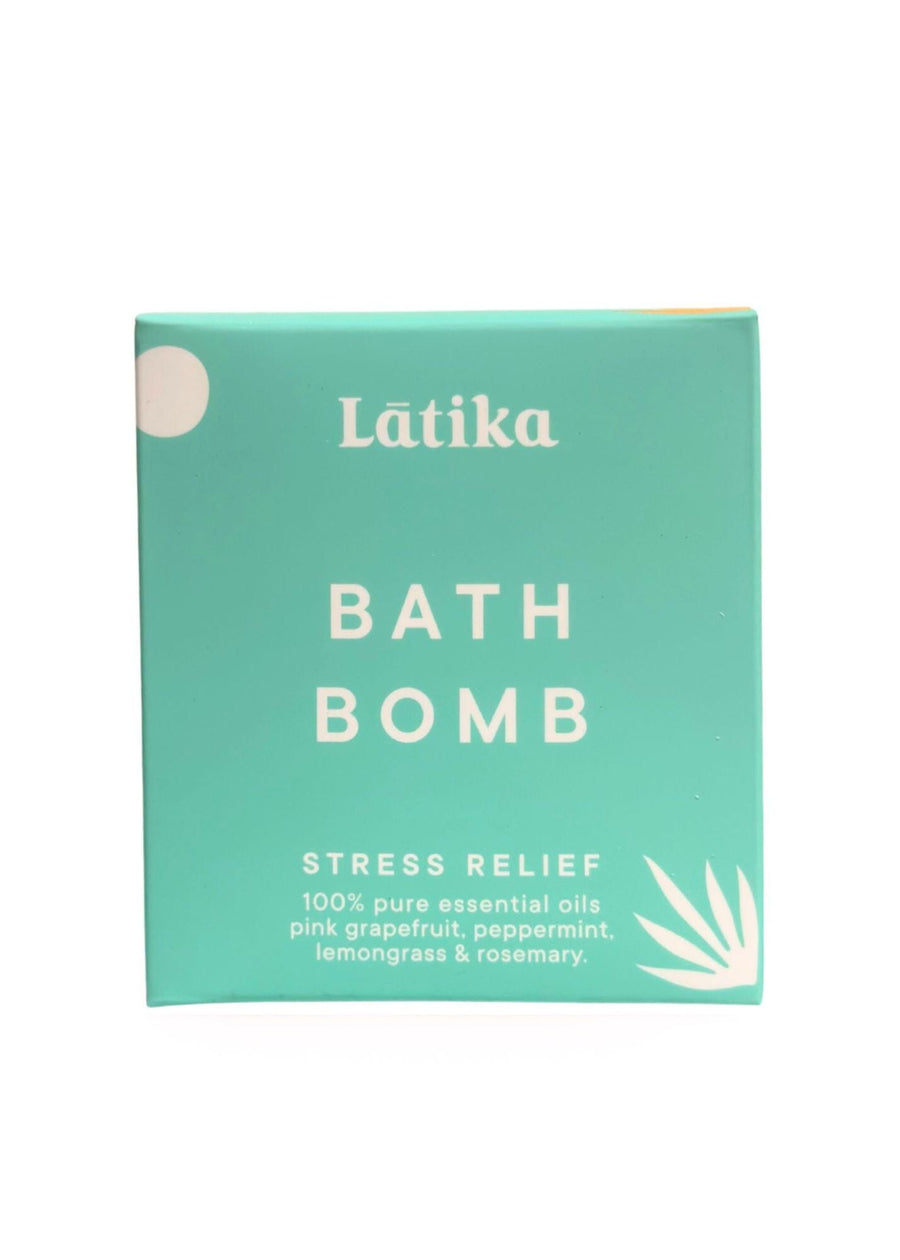 stress relief – aromatherapy bath bomb Skincare Latika Body Essentials 