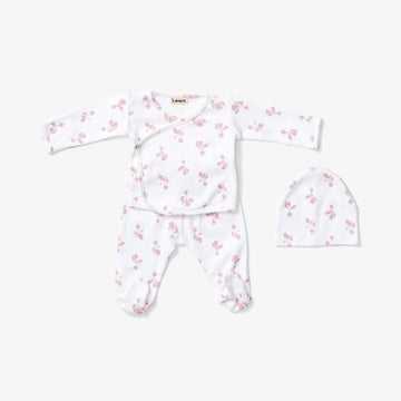 Take Me Home Outfit - Mini Radish | Mauve: Newborn Lewis 