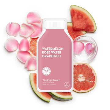 The Pink Dream Moisturizing Raw Juice Sheet Mask Skincare ESW Beauty 