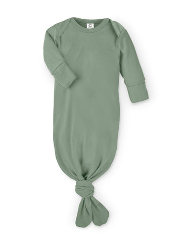 Thyme Organic Newborn Infant Gown Mini Chill Colored Organics NB 