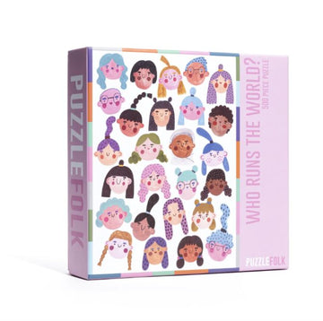 500 Piece Puzzles Home Decor Puzzlefolk Who Runs The World 