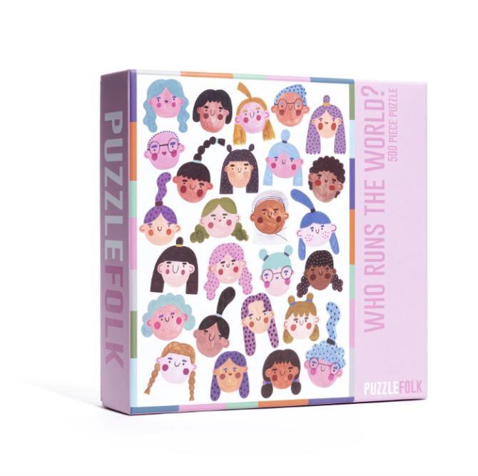 500 Piece Puzzles Home Decor Puzzlefolk Who Runs The World 