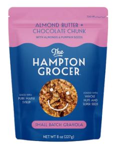 Almond Butter + Chocolate Chunk Granola Pantry The Hampton Grocer 