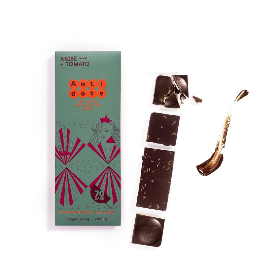 Anise + Tomato Chocolate Antidote Chocolate 
