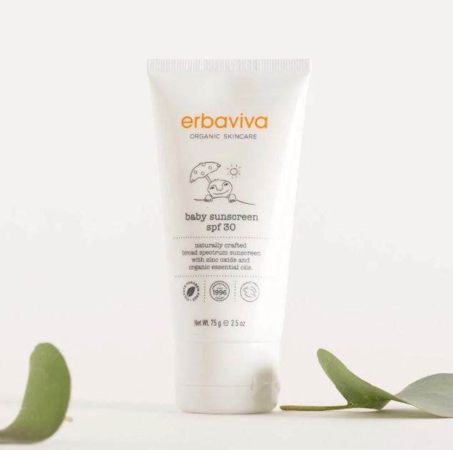 Baby Sunscreen 30spf Mini Chill Erbaviva 