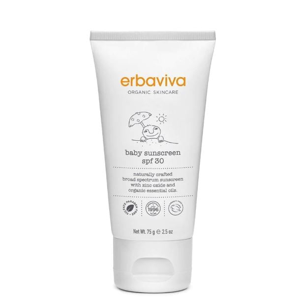 Baby Sunscreen 30spf Mini Chill Erbaviva 