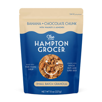 Banana + Chocolate Chunk Granola Pantry The Hampton Grocer 