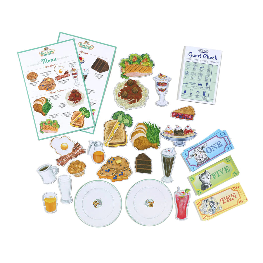 Best Pal's Diner Pretend Play Set Mini Chill eeBoo 