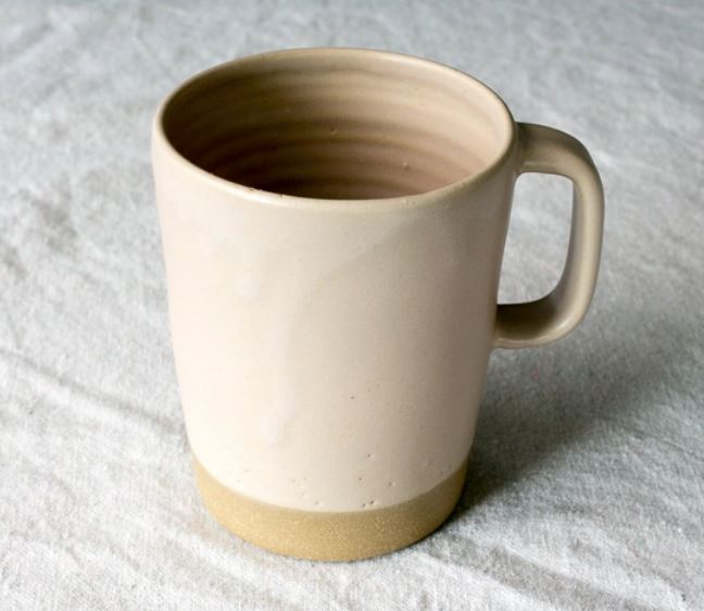 Cappuccino Mugs - 12oz Home Decor Settle Ceramics Satin Sand 