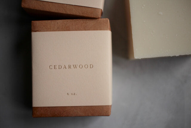 Cedarwood Soap Skincare Saipua 