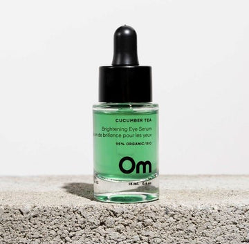 Cucumber Tea Brightening Eye Serum Skincare Om Organics Skincare 