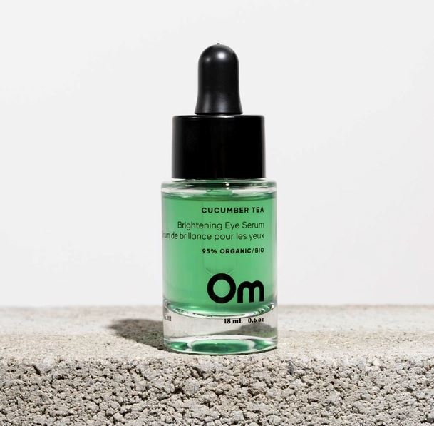 Cucumber Tea Brightening Eye Serum Skincare Om Organics Skincare 