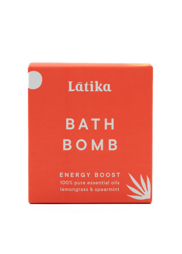 Energy Boost Bath Bomb Skin Care Latika Body Essentials 