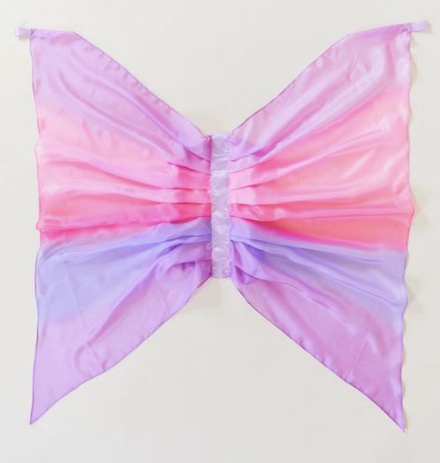 Fairy Wings - 100% Silk Dress-Up For Pretend Play Mini Chill Sarah’s Silks Blossom 