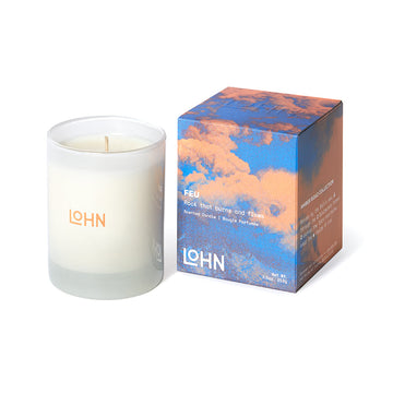 Feu Candle - Cardamom + Coconut Home LOHN 