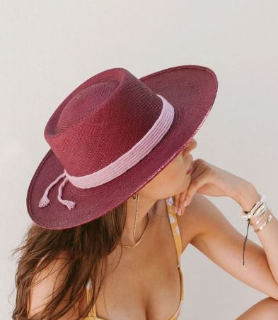 Firenze - Burgundy Hat Accessories Artesano 