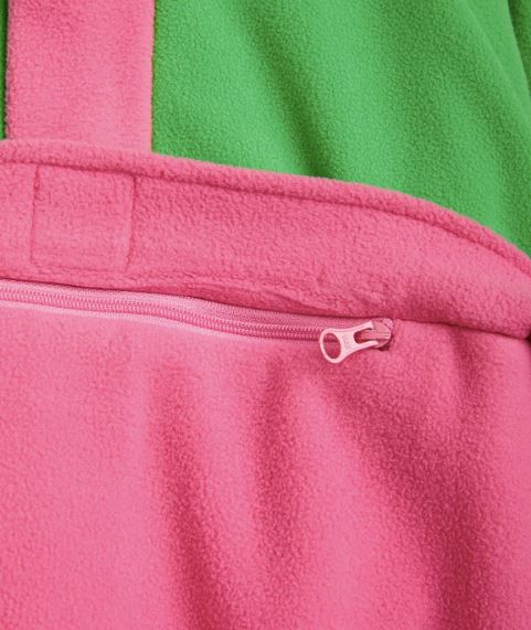 Fleece Panel Zip Pullover Mini Chill Mini Rodini 