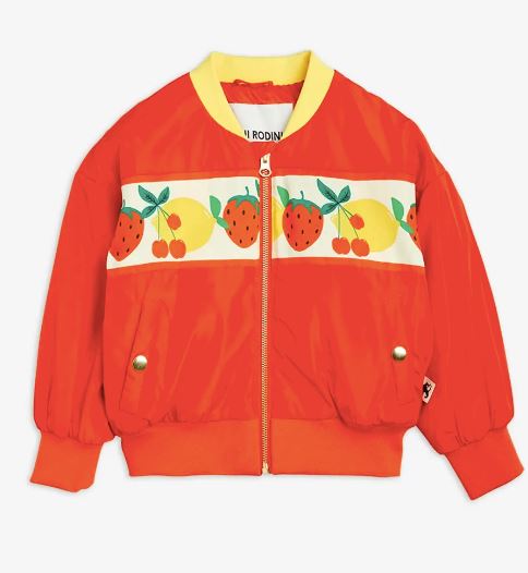 Fruits Baseball Jacket Mini Chill Mini Rodini 1.5-3yrs (92/98) 