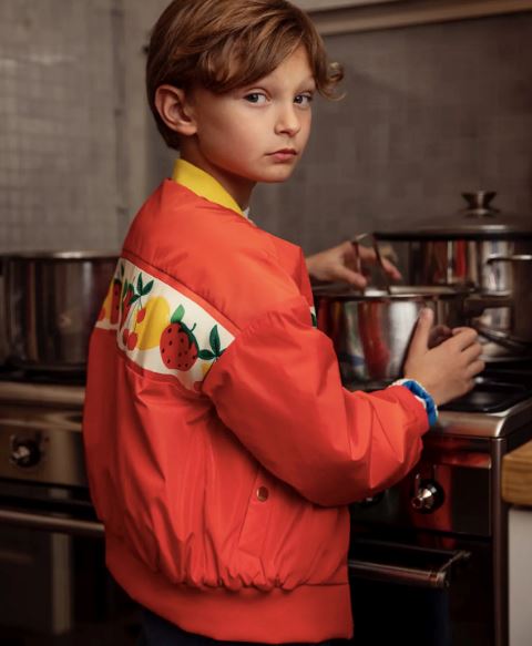 Fruits Baseball Jacket Mini Chill Mini Rodini 