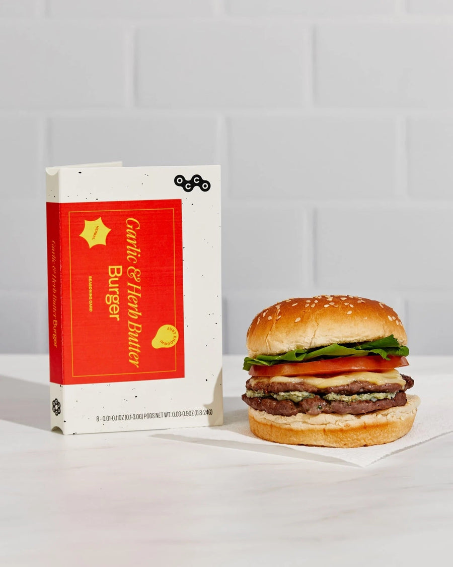 Garlic Herb Butter Burger Seasoning Card Pantry Occo 