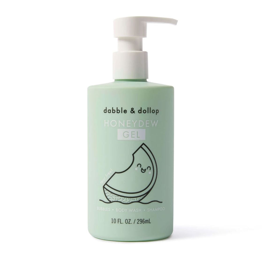 Honeydew Shampoo, Bubble Bath & Body Wash for Kids Mini Chill Dabble & Dollop 